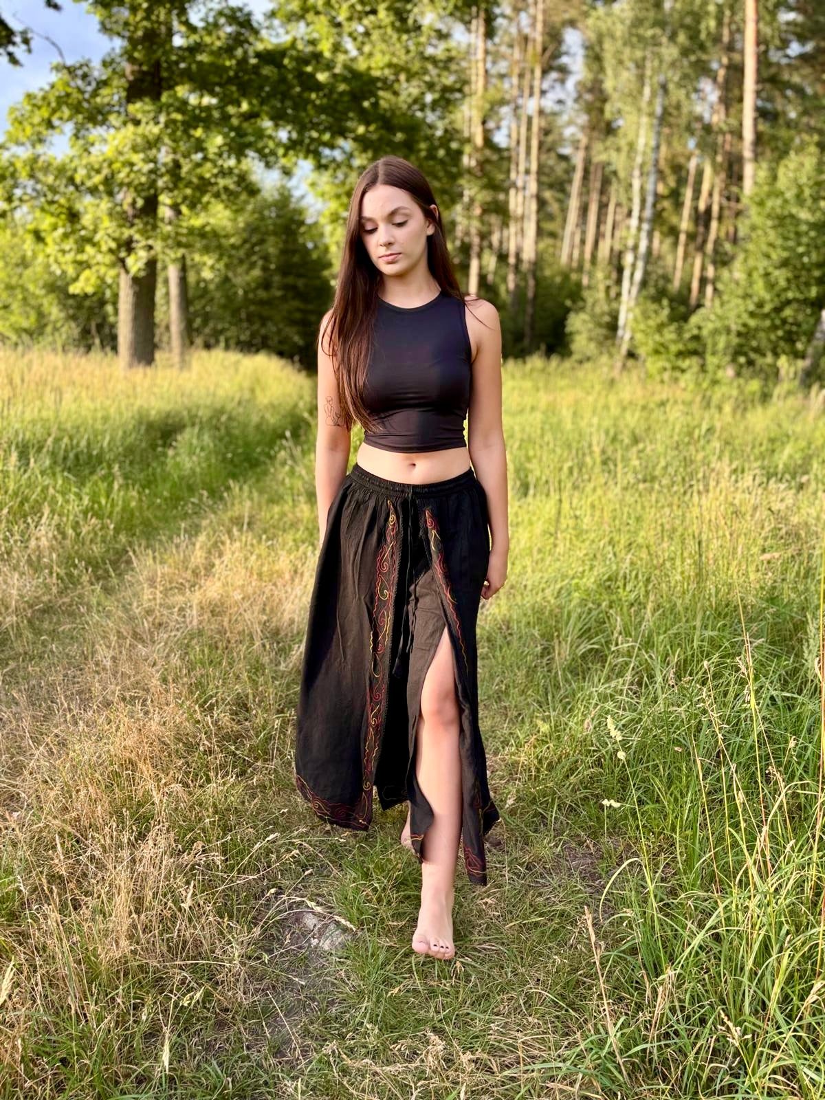Black Aura Pants