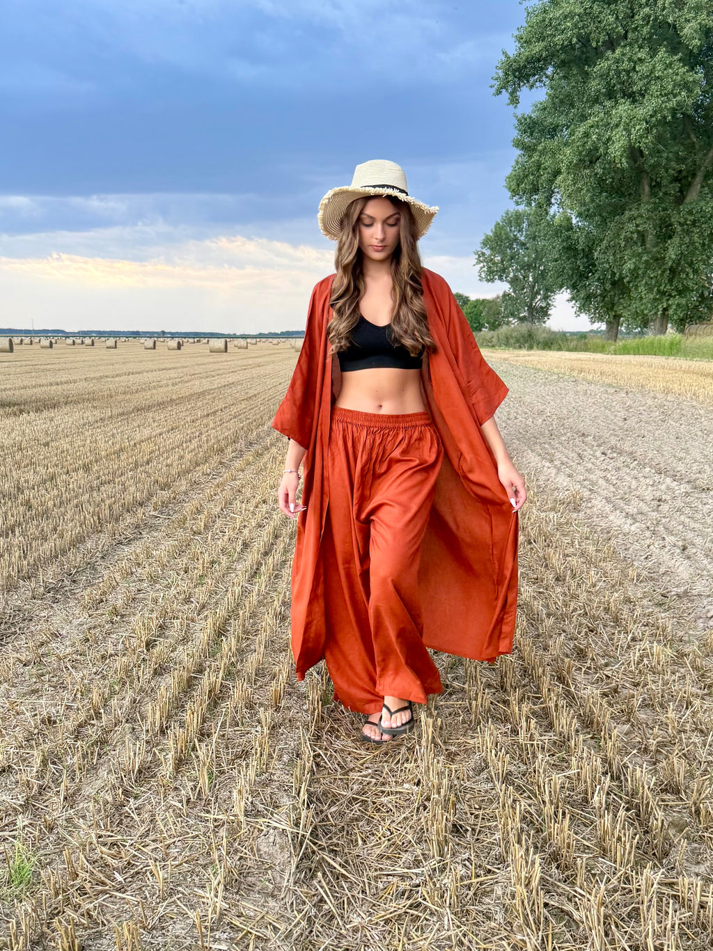 Set Sienna - Kimono i spodnie